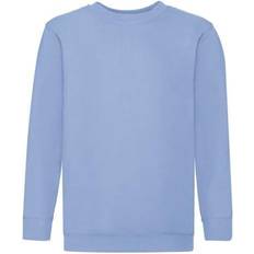 Fruit of the Loom Childrens Unisex Set In Sleeve Sweatshirt - Sky Blue (UTBC1366-49)