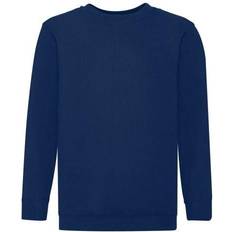 Fruit of the Loom Childrens Unisex Set In Sleeve Sweatshirt - Navy (UTBC1366-31)