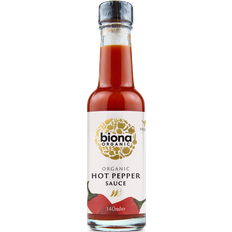 Lemon/Lime Spices, Flavoring & Sauces Biona Organic Hot Pepper Sauce 14cl