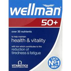 L-Arginine Vitamins & Minerals Vitabiotics Wellman 50+ 30 pcs