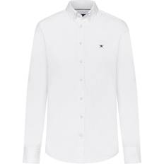 Hackett London Slim Fit Oxford Shirt - White