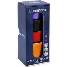 Luminarc Flashy Coffee Cup 8cl 4pcs