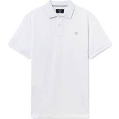 Hackett London Slim Fit Polo Shirt - Optic White