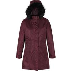 Regatta Women's Lexis Waterproof Insulated Parka Jacket - Dark Burgundy