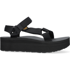Plastic Sandals Teva Flatform Universal - Black