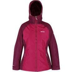 Regatta Women's Voltera Protect Waterproof Insulated Hooded Heated Walking Jacket - Purple Potion Prune