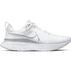 Nike React Infinity Run Flyknit 2 W - White/Pure Platinum/Metallic Silver