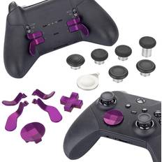 Xbox elite series controller Venom Xbox One Elite Series 2 Controller Accessory Kit - Black/Purple