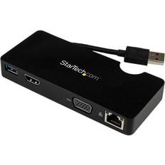 StarTech Travel USB C - RJ45/2USB A/HDMI/VGA Adapter