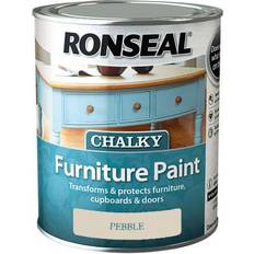 Paint Ronseal Chalky Wood Paint White 0.75L
