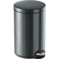 Durable Pedal Bin Metal Round 12L