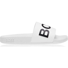 Hugo Boss Bay Pool Slide - White/Black