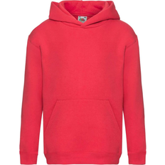 Fruit of the Loom Kid's Premium Hooded Sweatshirt - Red (62-037-040)