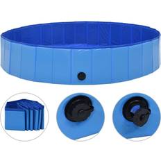 vidaXL Foldable Dog Pool