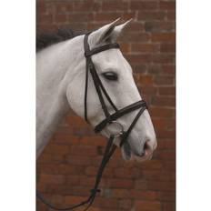 Hy Bridles & Accessories Hy Padded Flash Bridle with Rubber Grip Reins