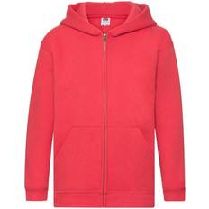 Fruit of the Loom Kid's Premium Hooded Sweat Jacket - Red (62-035-040)