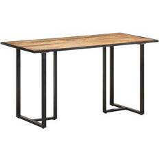 Brown Dining Tables vidaXL 320691 Dining Table 70x140cm