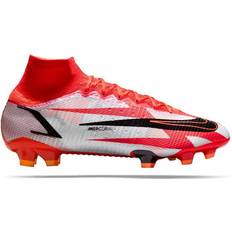 Nike 39 ⅓ - Firm Ground (FG) Football Shoes Nike Mercurial Superfly 8 Elite CR7 FG - Chile Red/Ghost/Total Orange/Black