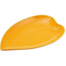 Orange Serving Platters & Trays Mason Cash In The Forest Medium Leaf Serving Dish