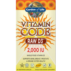 Garden of Life Vitamin Code Raw D3 2000Iu 60 pcs
