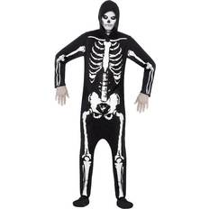 Skeletons Fancy Dresses Smiffys Men's Evil Halloween Skeleton Costume