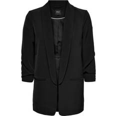 Only Women Blazers Only Long Blazer - Black