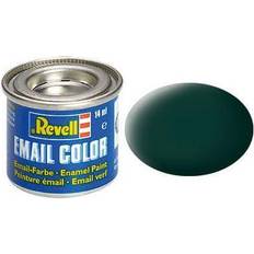 Revell Email Color Black Green Matt 14ml