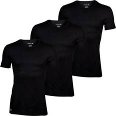 Lacoste Tops Lacoste Lounge Slim T-shirts 3-pack - Black