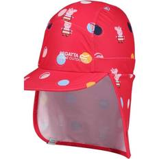 Regatta Peppa Pig Protect Sunshade Neck Protector Cap - Bright Blush