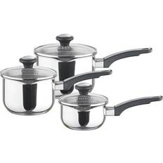 Prestige Cook & Strain Induction Cookware Set with lid 3 Parts