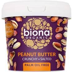 Biona Organic Peanut Butter Crunchy with Salt 1000g