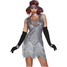 Leg Avenue Gatsby Silver Deluxe Costume