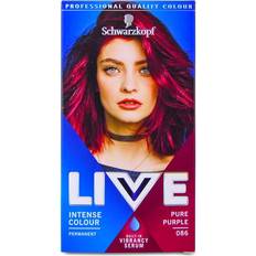 Permanent Hair Dyes Schwarzkopf Live Intense Colour #086 Pure Purple