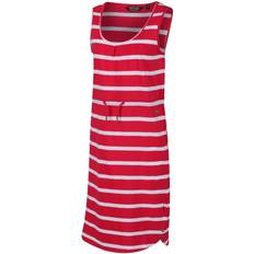 Regatta Stripes Dresses Regatta Kimberley Walsh Felixia Striped Sleeveless Dress - Virtual Pink