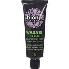 Lemon/Lime Spices, Flavoring & Sauces Biona Organic Wasabi Paste 50g