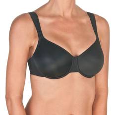 Conturelle by Felina Soft Touch Minimizer Bra - Black