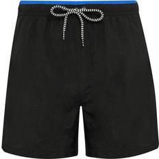 ASQUITH & FOX Swim Shorts - Black/Royal