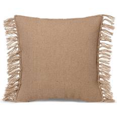 Wool Complete Decoration Pillows Ferm Living Kelim Fringe Complete Decoration Pillows Beige (50x50cm)