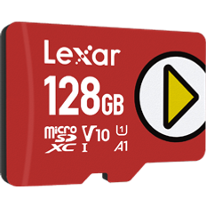 128 GB - microSDXC Memory Cards & USB Flash Drives LEXAR Play microSDXC Class 10 UHS-I U1 V10 A1 128GB