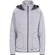 Trespass Splendor Hooded Fleece Jacket - Grey