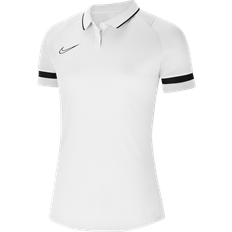 Nike Academy 21 Polo Shirt Women - White/Black/Black