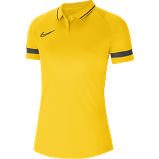 Nike Men - Yellow Polo Shirts Nike Academy 21 Polo Shirt Women - TourYellow/Black/Anthracite