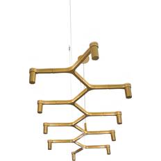 Nemo Lightning Crown Plana Linea Pendant Lamp 168cm