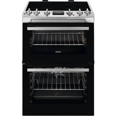 Zanussi ZCI66280XA Stainless Steel, Black