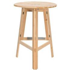 vidaXL Folding Bar Table Bar Stool 109cm