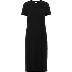 Vero Moda Short Sleeved Midi Dress - Black