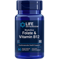 Life Extension BioActive Folate & Vitamin B12 90 pcs