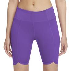 Nike One Luxe Icon Clash 7" Shorts Women - Wild Berry/Purple Stardust