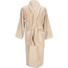 A&R Towels Bath Robe With Shawl Collar - Sand