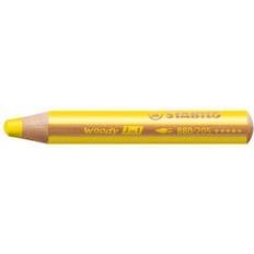 Yellow Coloured Pencils Stabilo Woody 3 in 1 Yellow